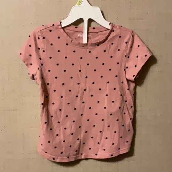 Old Navy Pink and Black Short Sleeve Tee - Picture 1 of 4
